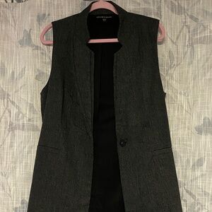 Harlow and Graham sleeveless blazer vest